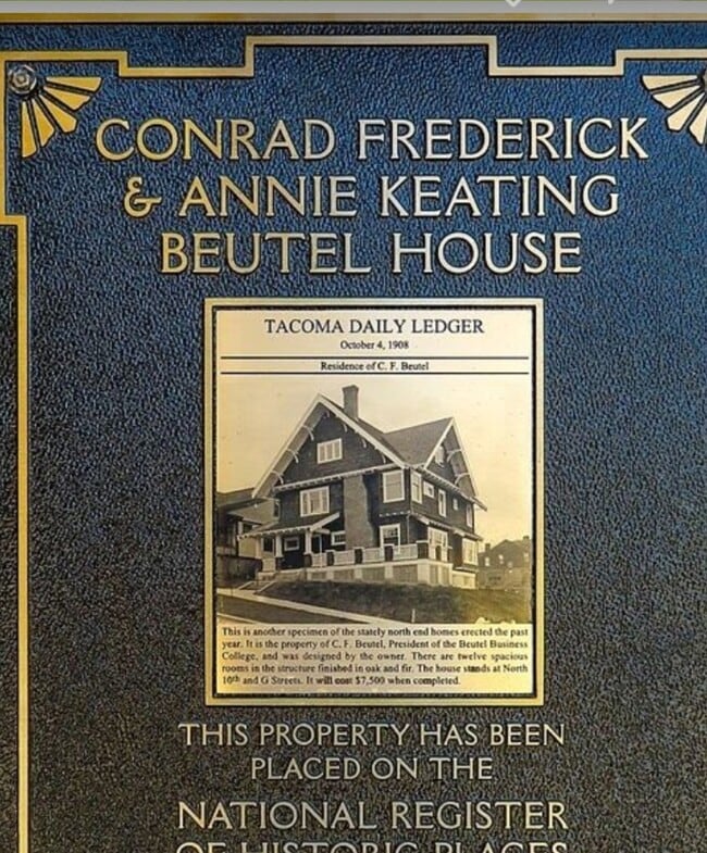 A National Register Landmark - 1002 N G St