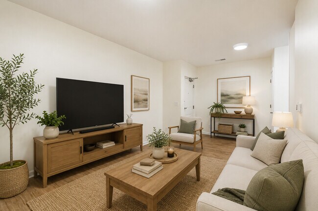 Sala de estar del apartamento - Maple Creek