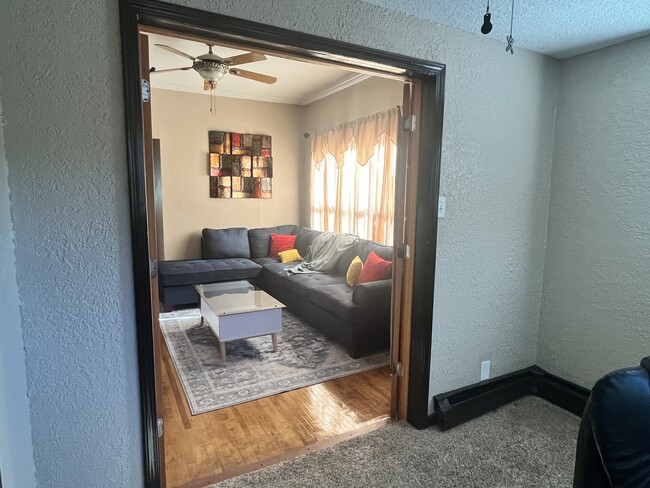 Looking into the living room form the office - 3517 19th Ave S