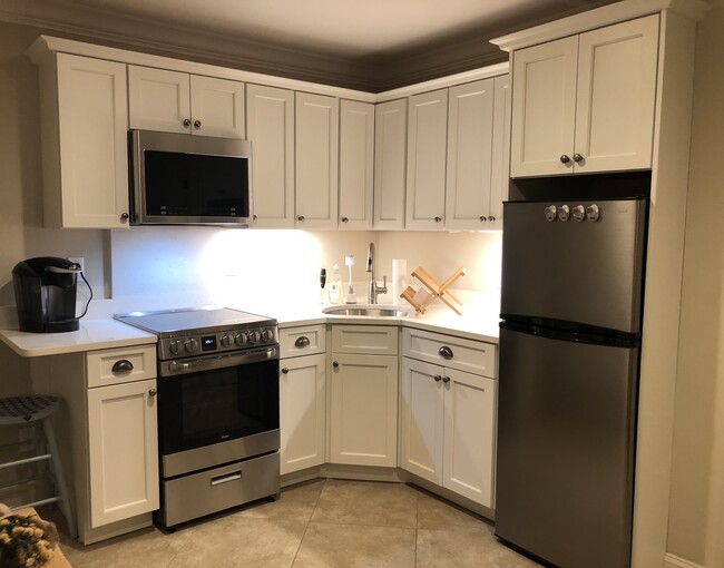 All NEW kitchen with quartz countertop - 815 Howard St