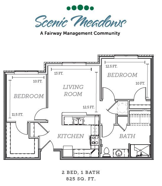 Plano de planta - Parkview Terrace