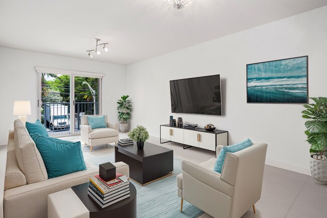 Living roomVirtual staging - 1674 Bay Rd