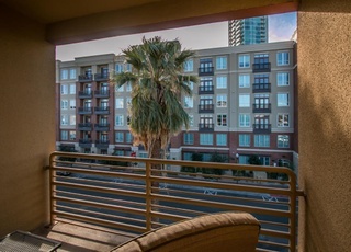 terraza en la planta superior a la salida de la habitación 3 - 154 W 5th St