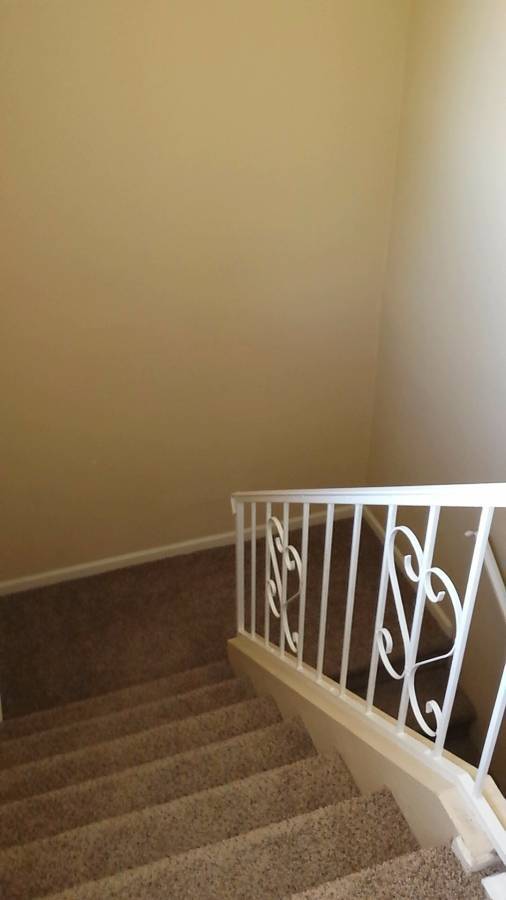 Wide carpeted stairs - 2544 W Campbell Ave
