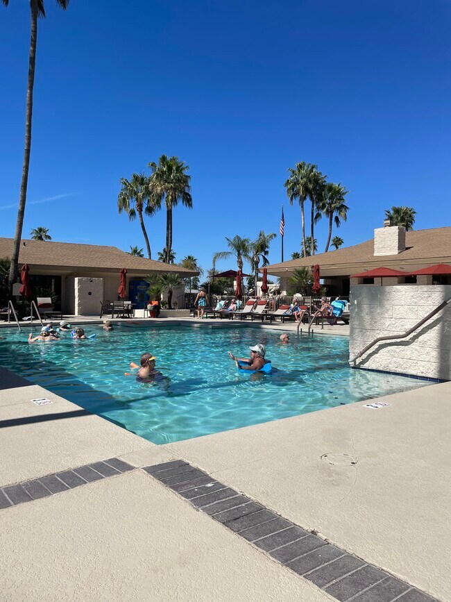 Common area pool - 3400 S Ironwood Dr