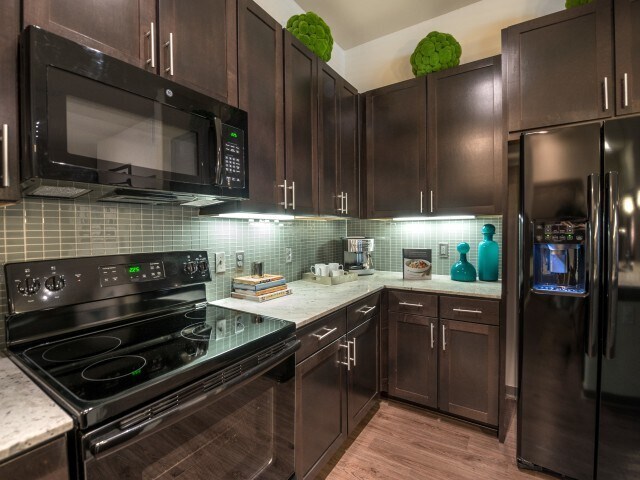 Cocina de última generación - Overture Plano 55+ Active Adult Apartment ...