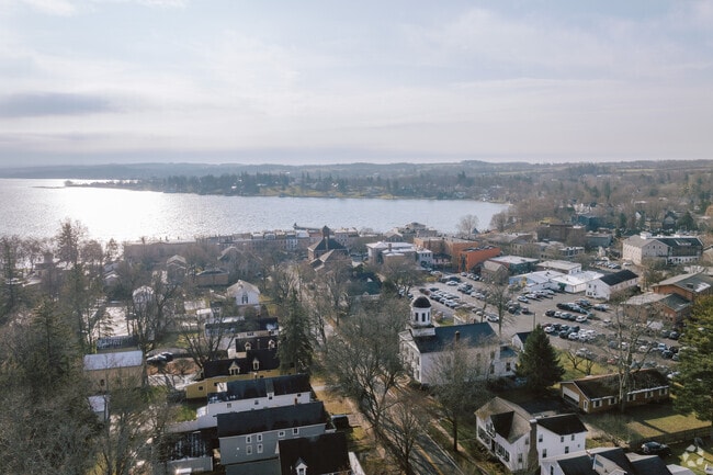 The best part about Skaneateles is being that close to the lake.