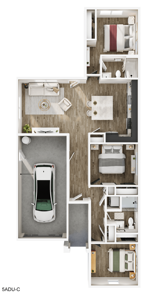 Plano de planta - Haven Rental Homes