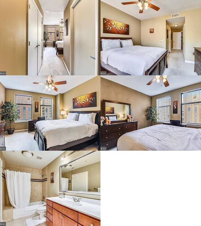 Primary Bed / Bath - 400 Massachusetts Ave NW