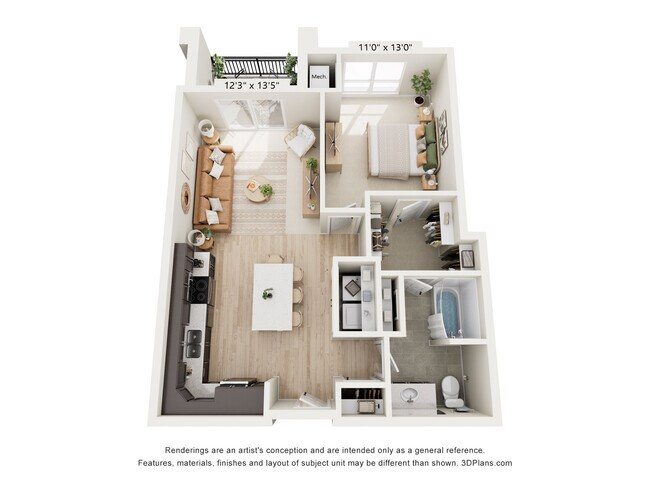 Plano de planta - Hideaway Heights