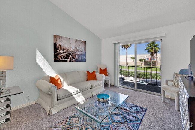 Sala de estar - Brownsville Sun Colony Apartments