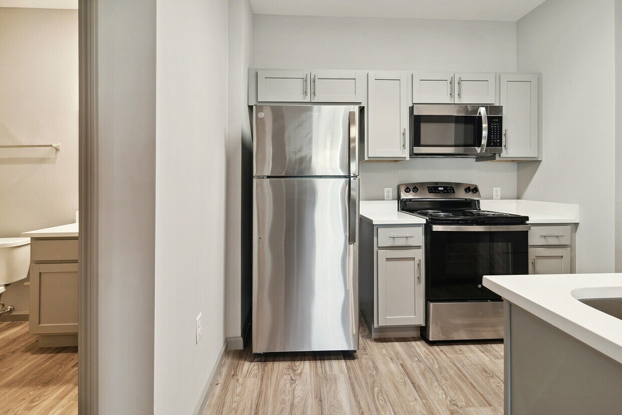 ¡Cocina recientemente renovada - Riverwalk Apartments