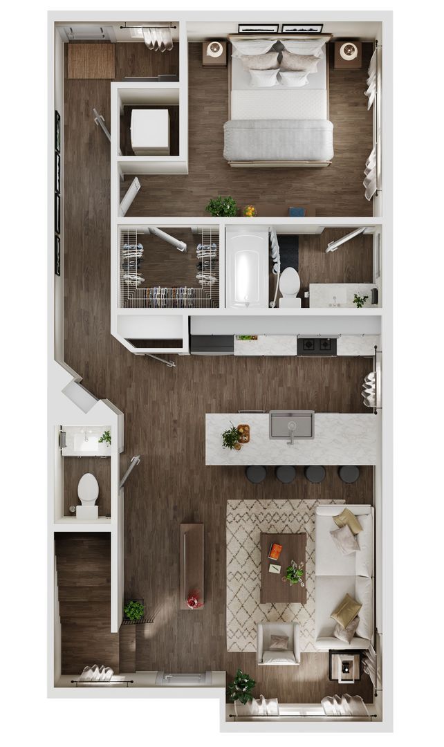 Foto del edificio - WOW! Check out our popular Evergreen floor...