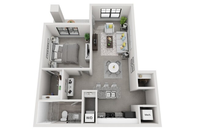 Astor 853 ft2 1br 1bth - 2201 Arbrook