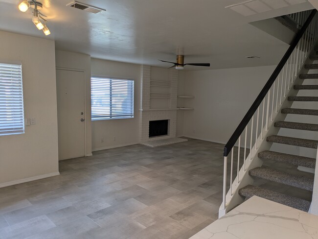 FIREPLACE IN LIVING ROOM - 13354 Birch Tree Ln