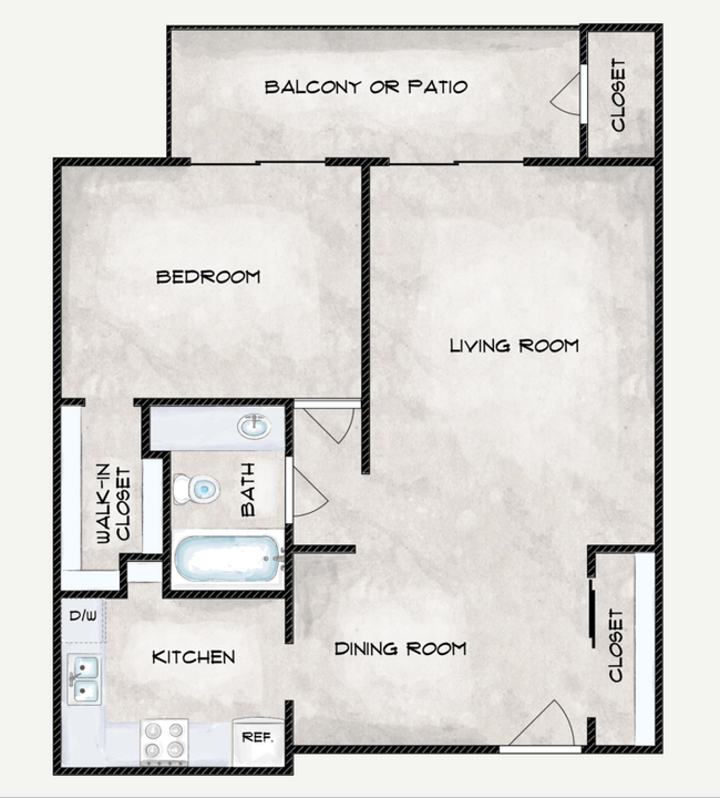 Planta baja - The Uptowne Apartments