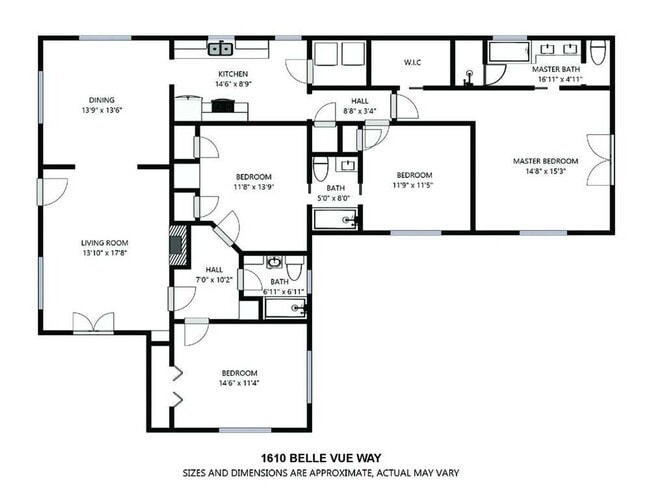 Building Photo - 4/3 House off of Bellevue! Available August 2026!