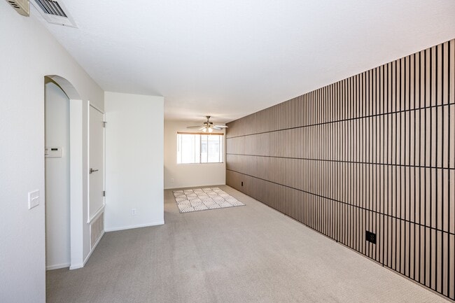 Living room into dining area - 11068 Sharp Ave