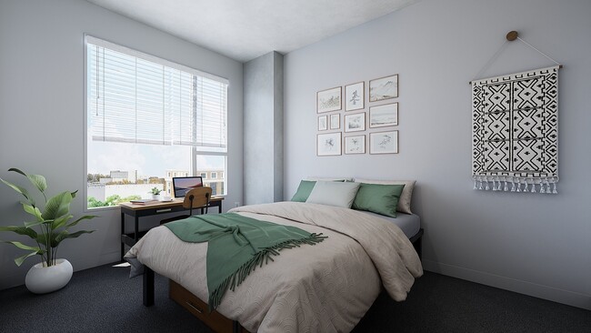 Unit Interiors - Bedroom - Accolade Minneapolis