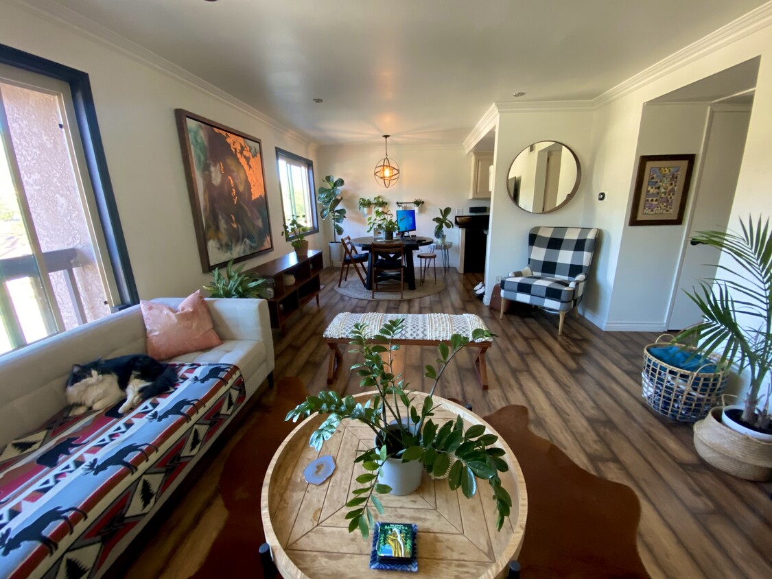 Living room - 830 N Dalton Ave