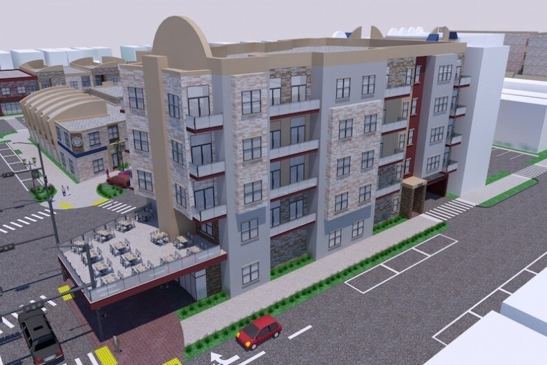 Building Rendering - Rebirth Garfield Park Residential Portion