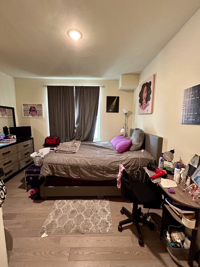 bedroom with closet and private bathroom - 1626 N Willington St