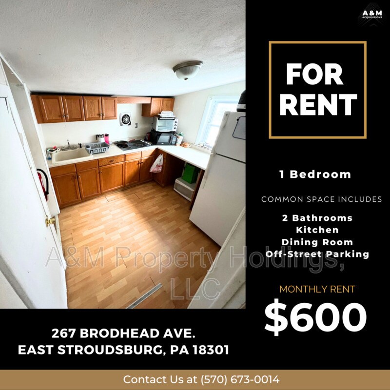 267 Brodhead Ave, East Stroudsburg, PA 18301 Condo for Rent in East