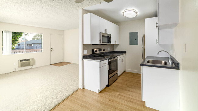 Kitchen with Stainless Steel Appliances - Parkside