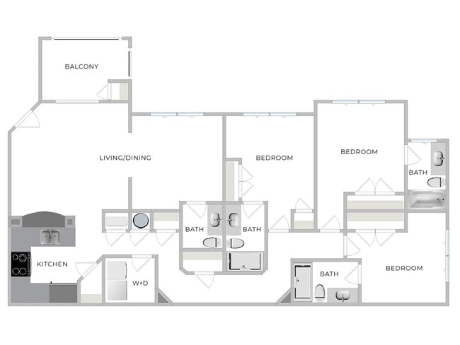 Interior Photo - The Monroe Apartment Homes