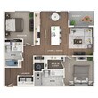 Two Bedroom, Two Bath (C12)