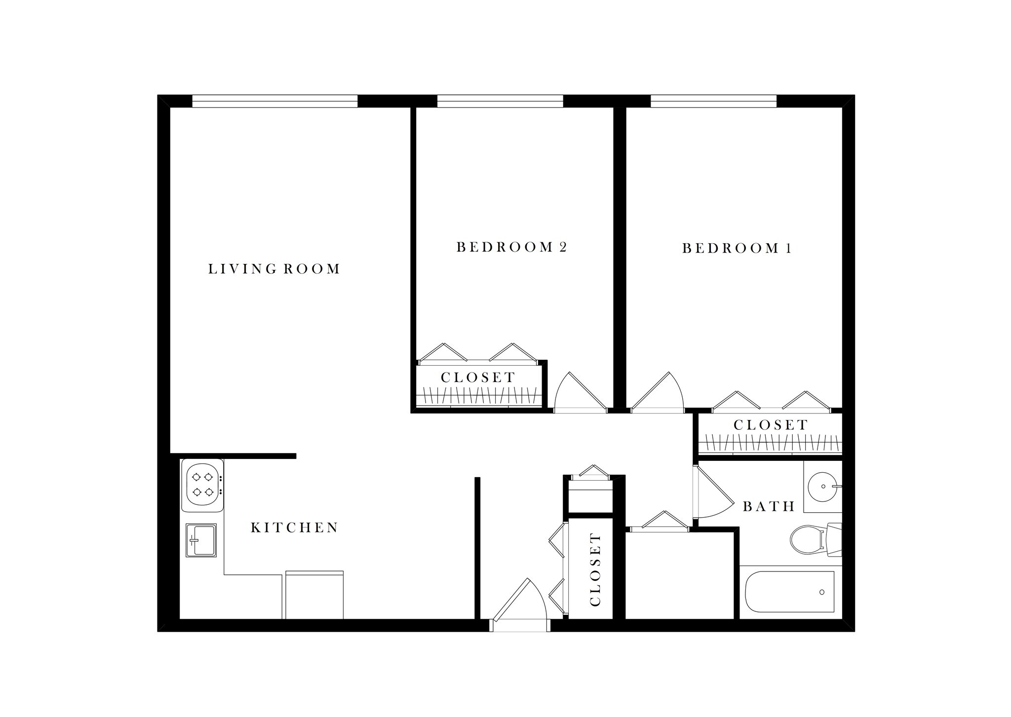 Owls Nest – Two Bedroom, One Bath
