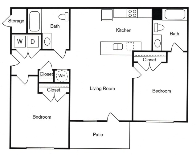 Plano de planta - Weller's Ridge