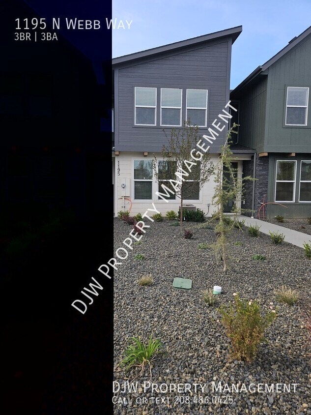 1195 N b Wy, Meridian, ID 83642 Townhome Rentals in Meridian ID