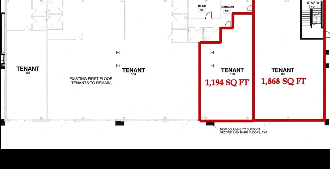 Floor Plan - Stadium Center Lofts