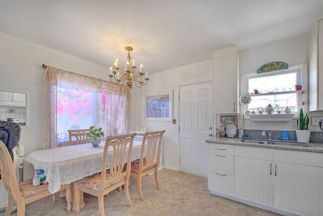 Dining Area in Kitchen (now recessed lighting) - 4626 W 149th St