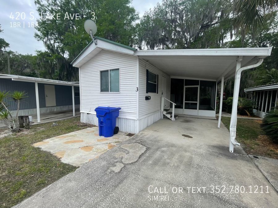 Foto principal - Tavares Waterfront 1 Bed 1 Bath Mobile Home