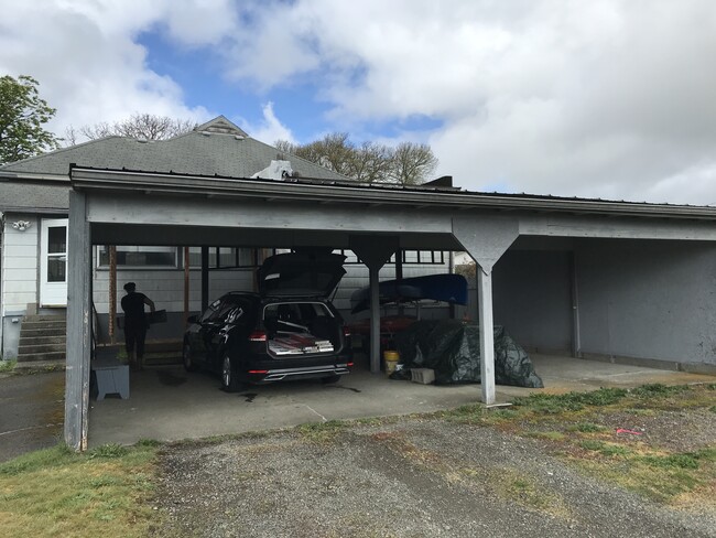 Carport and back door - 615 W Main St