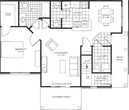 1 Bedroom / 1 Bathroom Lower