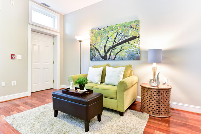 Living Room and front entrance. - 1307 East Capitol Street Southeast