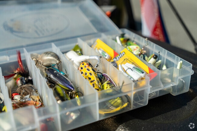 By boat or by pier, Middle River is a popular place for fishing.