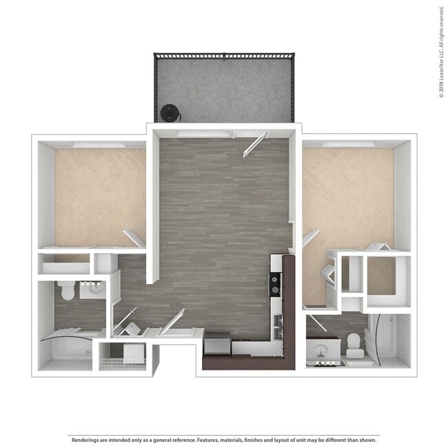 Floorplan - Coastal Village Apartments