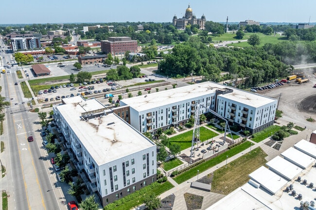 Aerial - Rowat Lofts Apartments