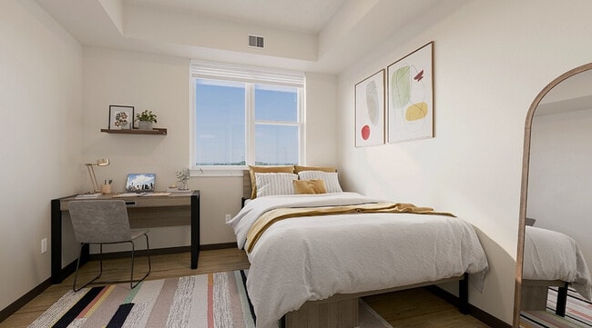 Private Bedroom - The Els - Student Living Apartments