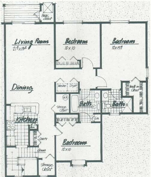 3BR/2BA - Pineshores Apartments