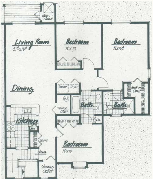 3HAB/2BA - Pineshores Apartments