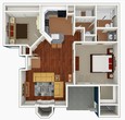 2 Bedroom 1 Bath