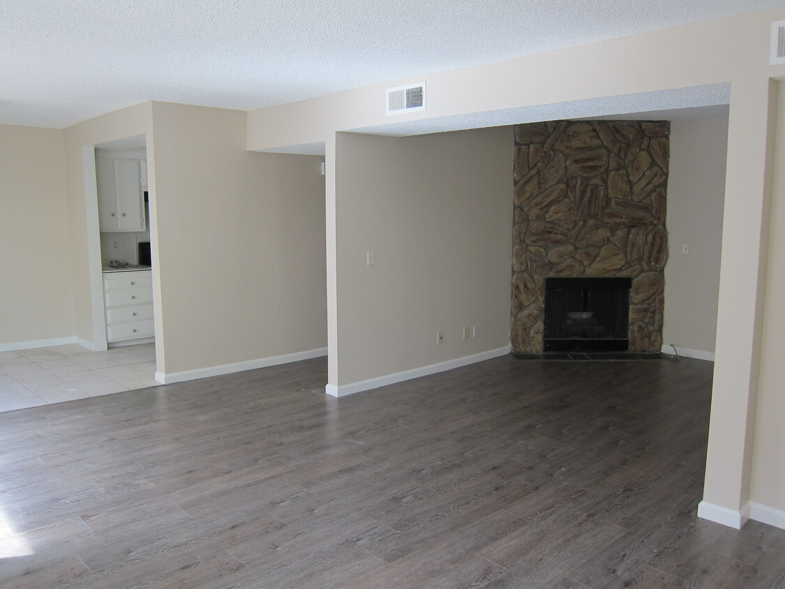 Living room view of Den - 1242 S Barrington Ave