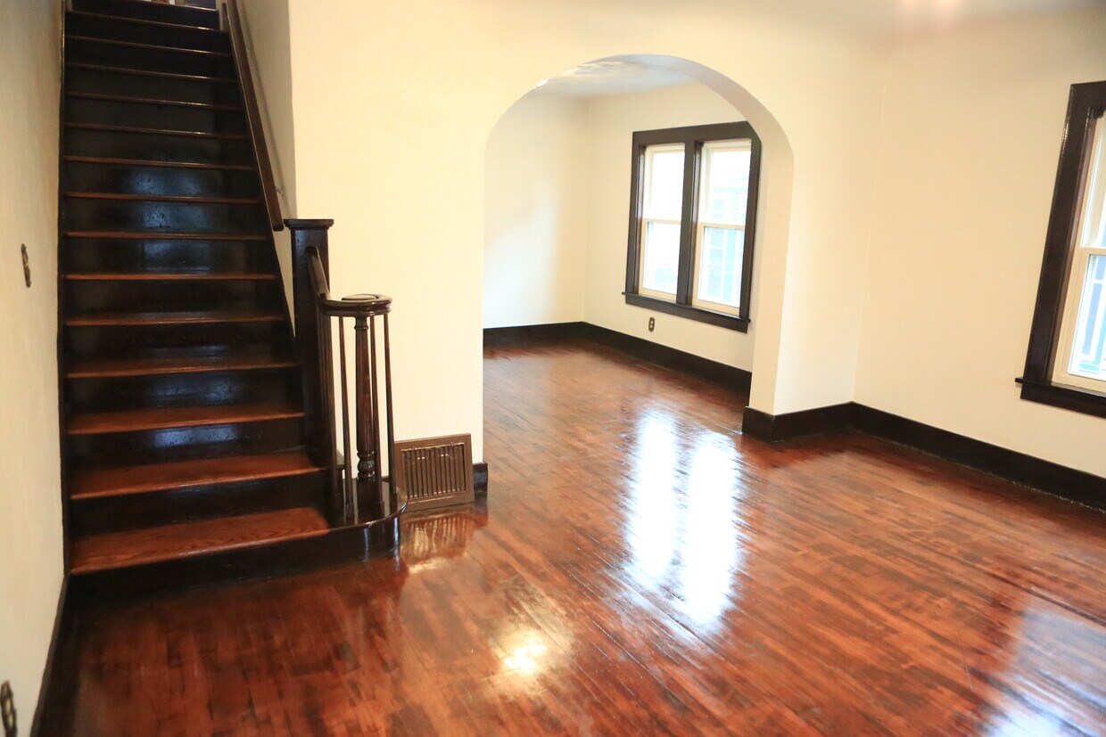 First Floor Living to Dining Room - 411 Humphrey St