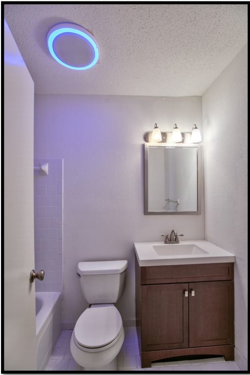 1Bed 1Bath Bathroom - Midtown Place