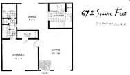 1x1 672 SF